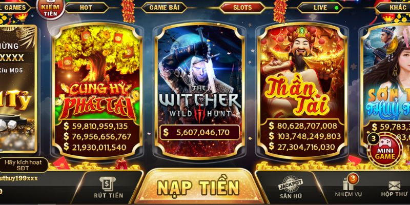 Tham gia trải nghiệm game slot vô cùng mượt mà và hoàn hảo 